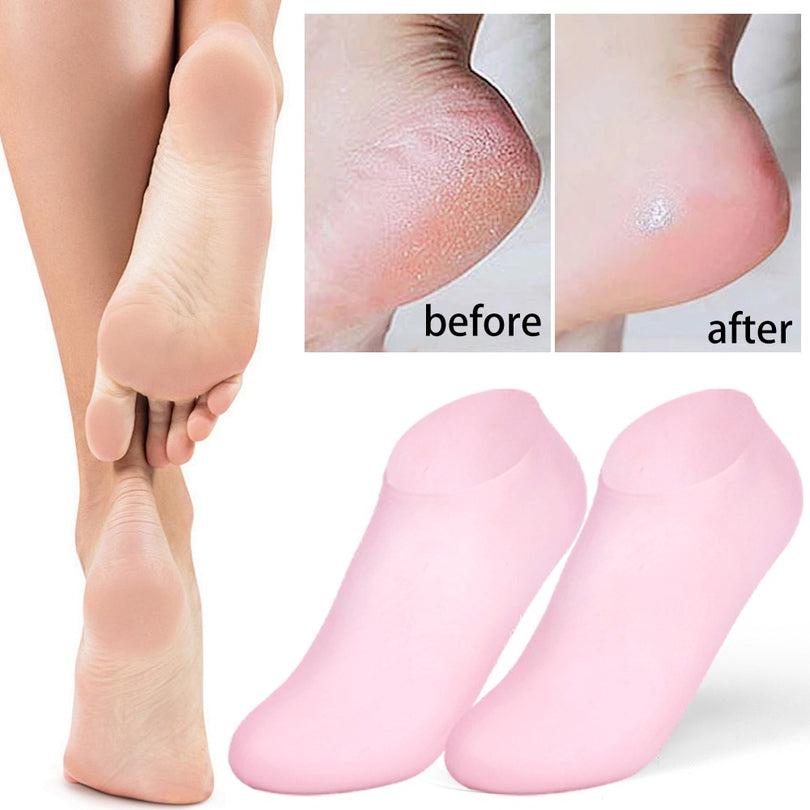 Silicone Moisturizing Soft Gel Socks